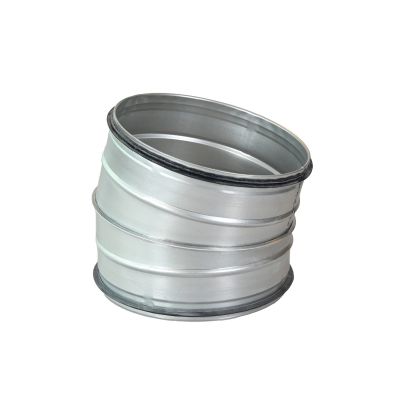 Spiro Bocht 15° Ø 500 mm. SAFE (met rubber) Segment