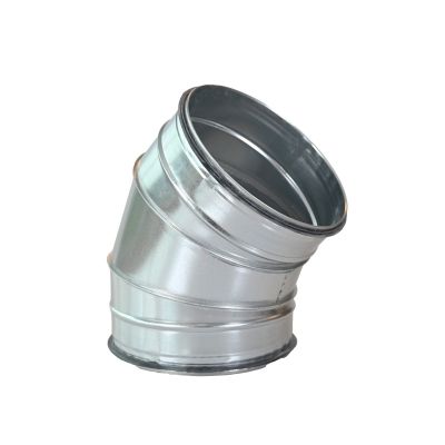 Spiro Bocht 45° Ø 250 mm. SAFE (met rubber) Segment