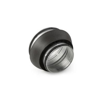 Climaduct 13mm verloop diameter 125 mm- 100 mm geisoleerd