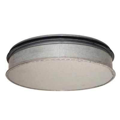 Spiro Deksel voor Buis Ø 315 mm. SAFE (met rubber)