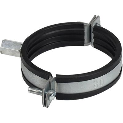 Beugel M8 met rubber inlage Ø 125