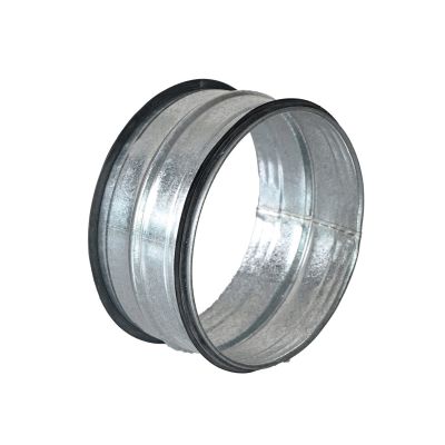 Spiro Verbinding voor Buis Ø 080 mm. SAFE (met rubber)